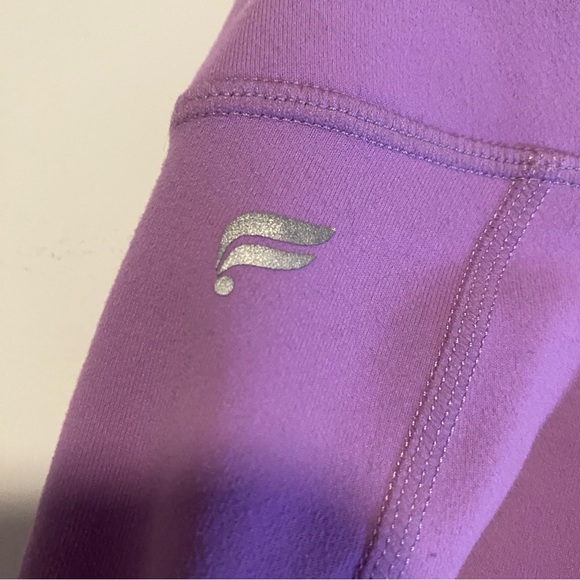 Fabletics SZ XS, 7/8 leggings,Power Hold, high waisted, 3 pockets, GUC, mesh - Picture 7 of 16